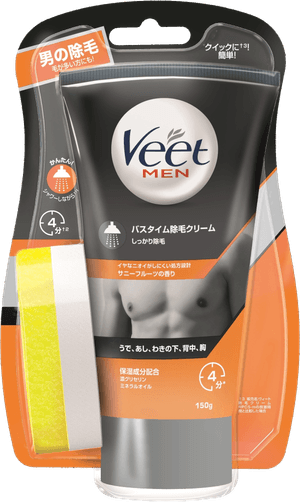 ヴィートメン　バスタイム除毛クリーム　しっかり除毛
